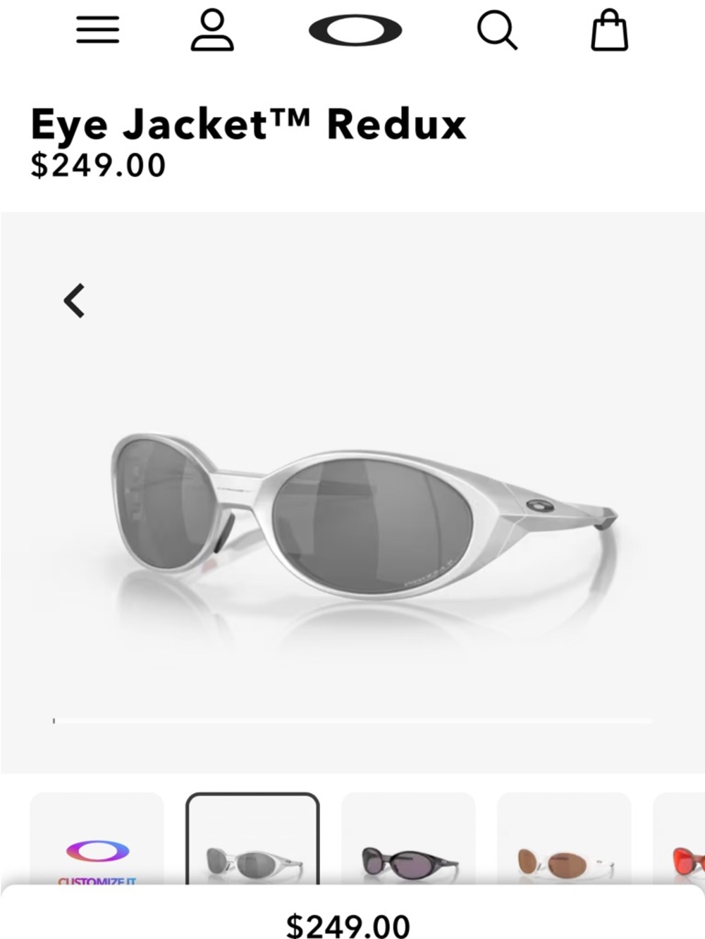 Oakley Eyejacket Redux